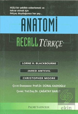 Anatomi Recall (Türkçe)