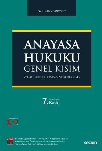 Anayasa Hukuku: Genel Kısım