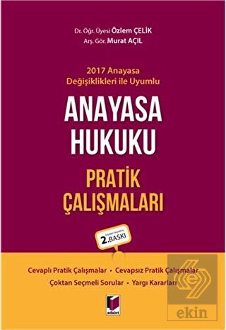 Anayasa Hukuku Pratik Çalışmaları