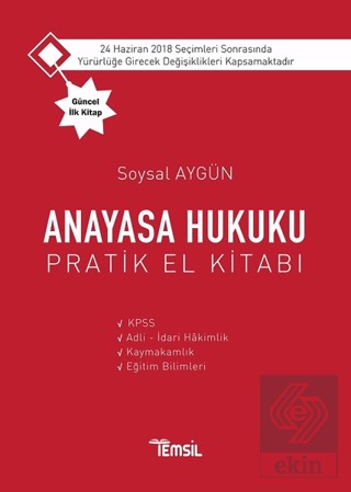 Anayasa Hukuku (Pratik El Kitabı)