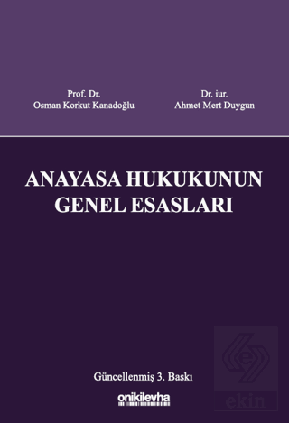 Anayasa Hukukunun Genel Esasları