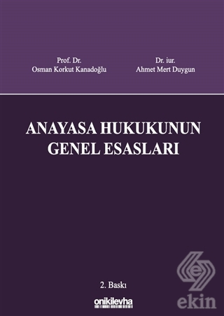 Anayasa Hukukunun Genel Esasları