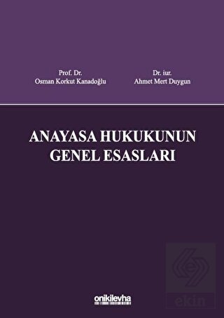 Anayasa Hukukunun Genel Esasları