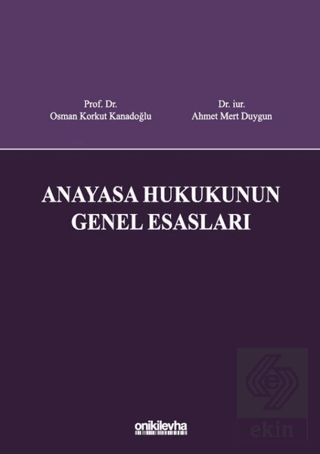 Anayasa Hukukunun Genel Esasları