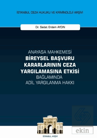 Anayasa Mahkemesi Bireysel Başvuru Kararlarının Ce