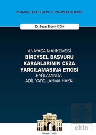 Anayasa Mahkemesi Bireysel Başvuru Kararlarının Ce