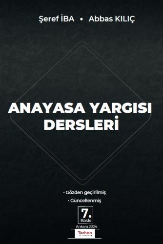 ANAYASA YARGISI DERSLERİ