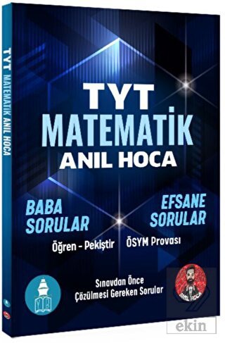 Anıl Hoca ile TYT Matematik Anıl Hoca Yayınları