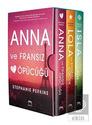 Anna-Lola-Isla Kutu Seti (3 Kitap Takım)