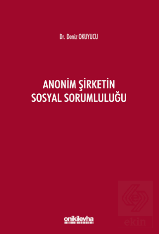 Anonim Şirketin Sosyal Sorumluluğu