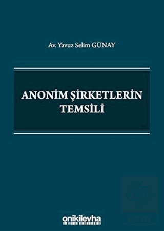 Anonim Şirketlerin Temsili