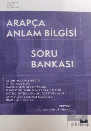 Arapça Anlama Bilgisi Soru Bankası