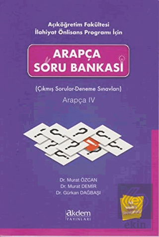 Arapça Soru Bankası 4