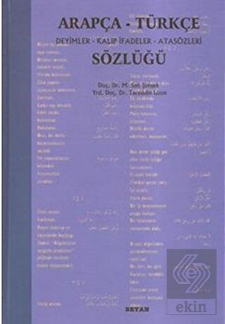 Arapça-Türkçe Deyimler Kalıp İfadeler Atasözleri S