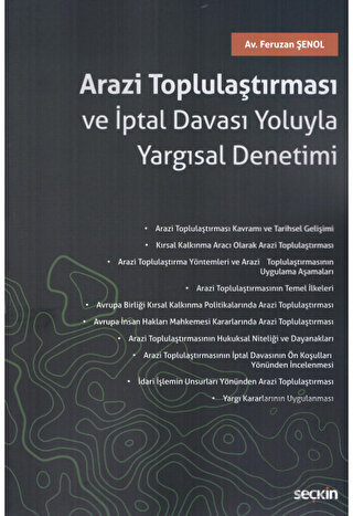 Arazi Toplulaştırması ve İptal Davası Yoluyla Yarg