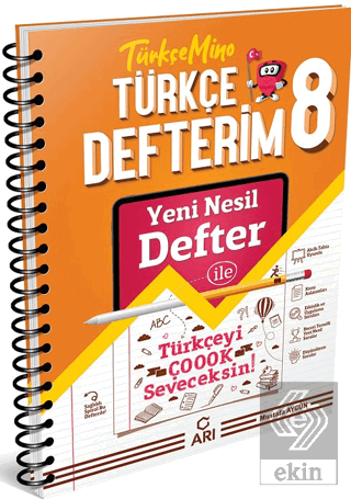 Arı Yayınları 8 Akıllı Türkçe Defterim