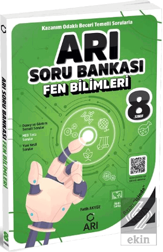 Arı Yayınları 8. Sınıf Fen Bilimleri Arı Soru Bank