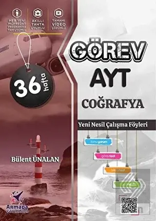 Armada Yayınları AYT Coğrafya Görev Çalışma Föyler