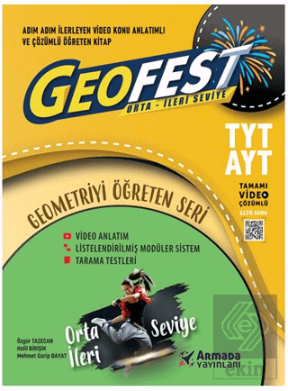 Armada YKS TYT AYT Geofest Orta İleri Seviye Soru Kitabı