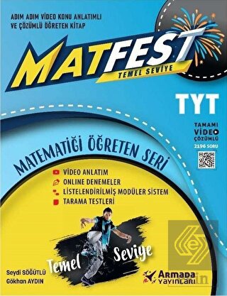 Armada YKS TYT Matfest Temel Seviye Soru Kitabı