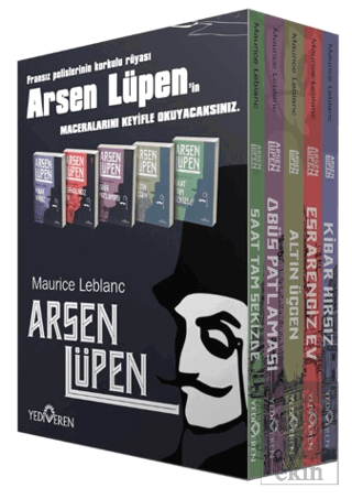 Arsen Lüpen Kutulu 5 Kitap Set