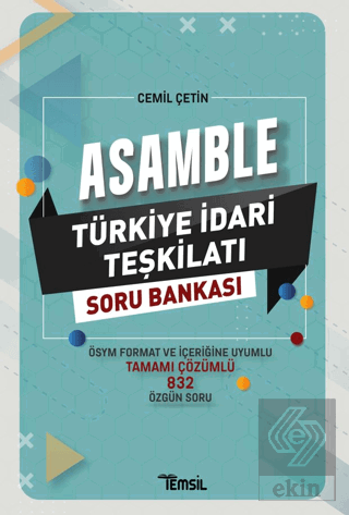 Asamble Türkiye İdari Teşkilatı Çözümlü Soru Banka