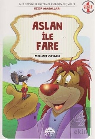 Aslan İle Fare - 1. Sınıf Ezop Masalları