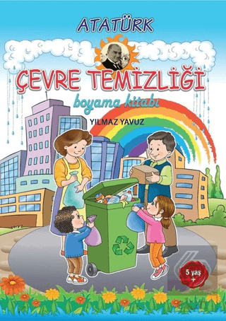 Atatürk Çevre Temizliği Boyama Kitabı