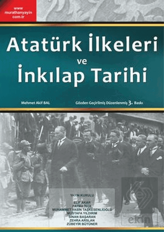 Atatürk İlkeleri ve İnkılap Tarihi M.Akif Bal