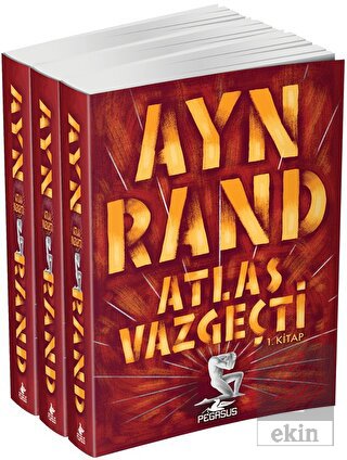 Atlas Vazgeçti (3 Kitaplık Set)