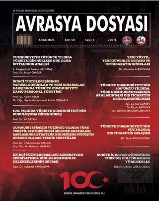 Avrasya Dosyası Sayı: 14/2