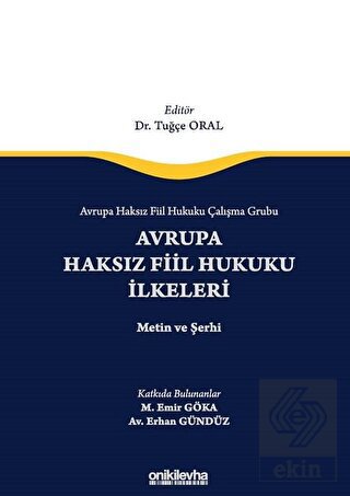 Avrupa Haksız Fiil Hukuku Çalışma Grubu Avrupa Hak