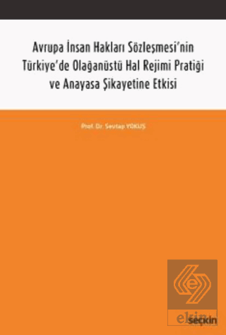 Avrupa İnsan Hakları Sözleşmesi'nin Türkiye'de Ola