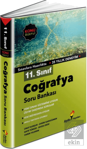 Aydın 11.Sınıf Coğrafya Soru Bankası