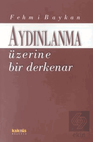 Aydınlanma Üzerine Bir Derkenar