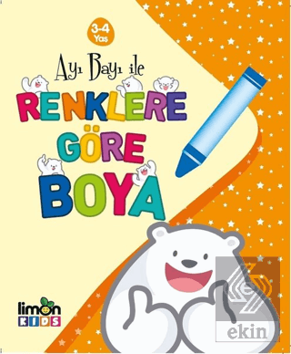 Ayı Bayı ile Renklere Göre Boya