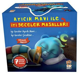 Ayıcık Mavi ile İyi Geceler Masalları Seti (7 Kita