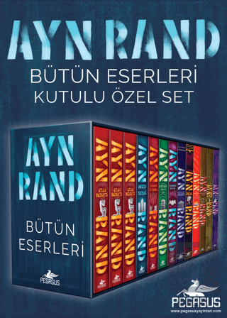 Ayn Rand Bütün Eserleri Kutulu Özel Set (13 Kitap