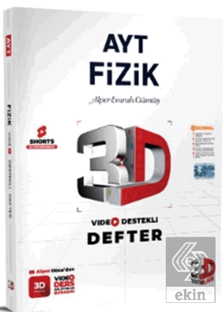 AYT Fizik Video Destekli Defter