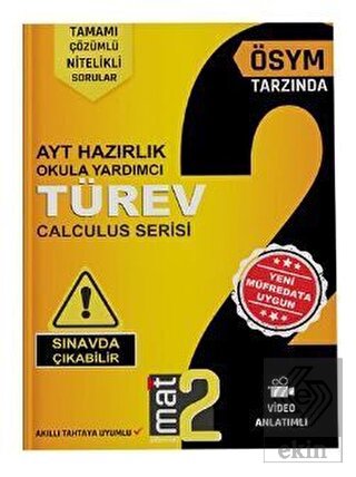 AYT Hazırlık Okula Yardımcı Türev Calculus Serisi