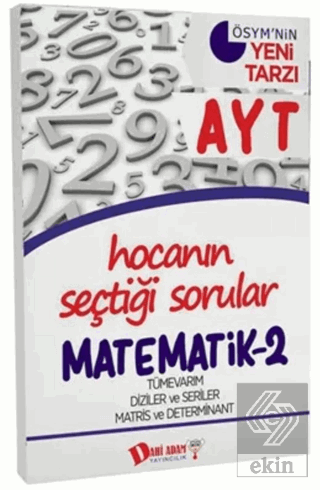 AYT Hocanın Seçtiği Sorular Matematik 2 Soru Banka