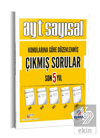 AYT Sayısal Konularına Göre Düzenlenmiş Son 5 Yıl çıkmış Sorular