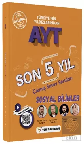 AYT Sosyal Bilimler Son 5 Yıl Çıkmış Sınav Sorular