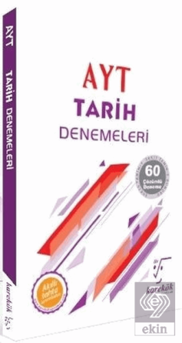 AYT Tarih Denemeleri 60 Çözümlü Deneme