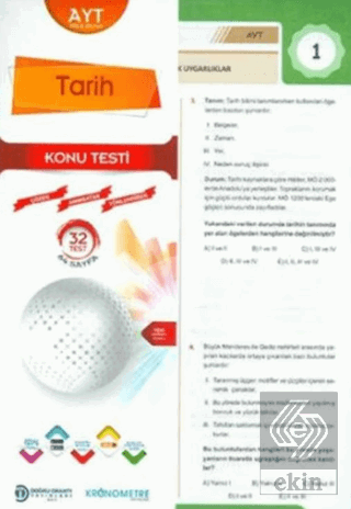 AYT Tarih Yaprak Test