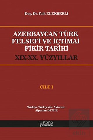 Azerbaycan Türk Felsefi ve İçtimai Fikir Tarihi Ci