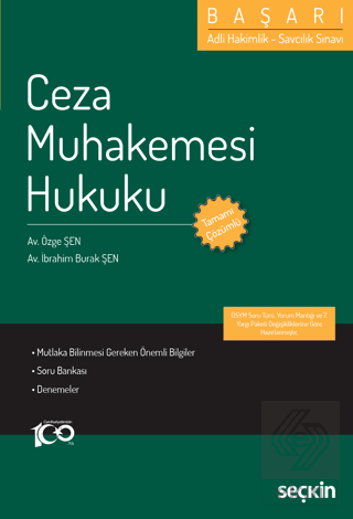 Başarı – Ceza Muhakemesi Hukuku Tamamı Çözümlü