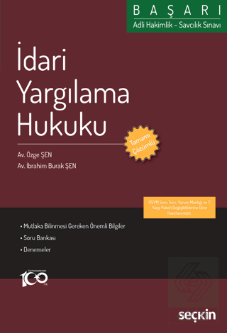 Başarı – İdari Yargılama Hukuku Tamamı Çözümlü