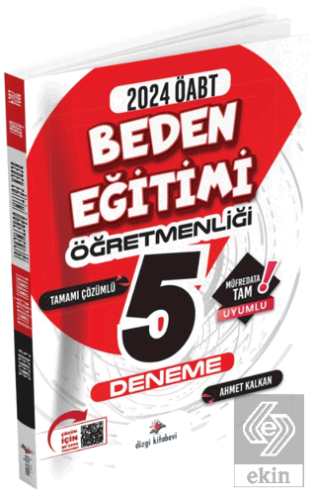 Beden Eğitimi Öğretmenliği QR Çözümlü 5 Deneme Sınavı