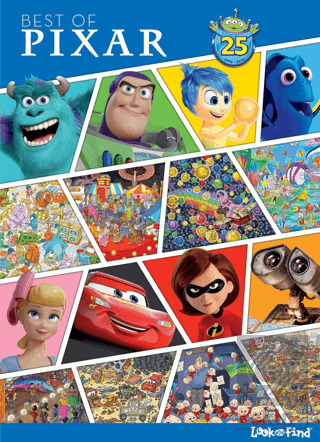 Best of Pixar Look and Find Activity Book